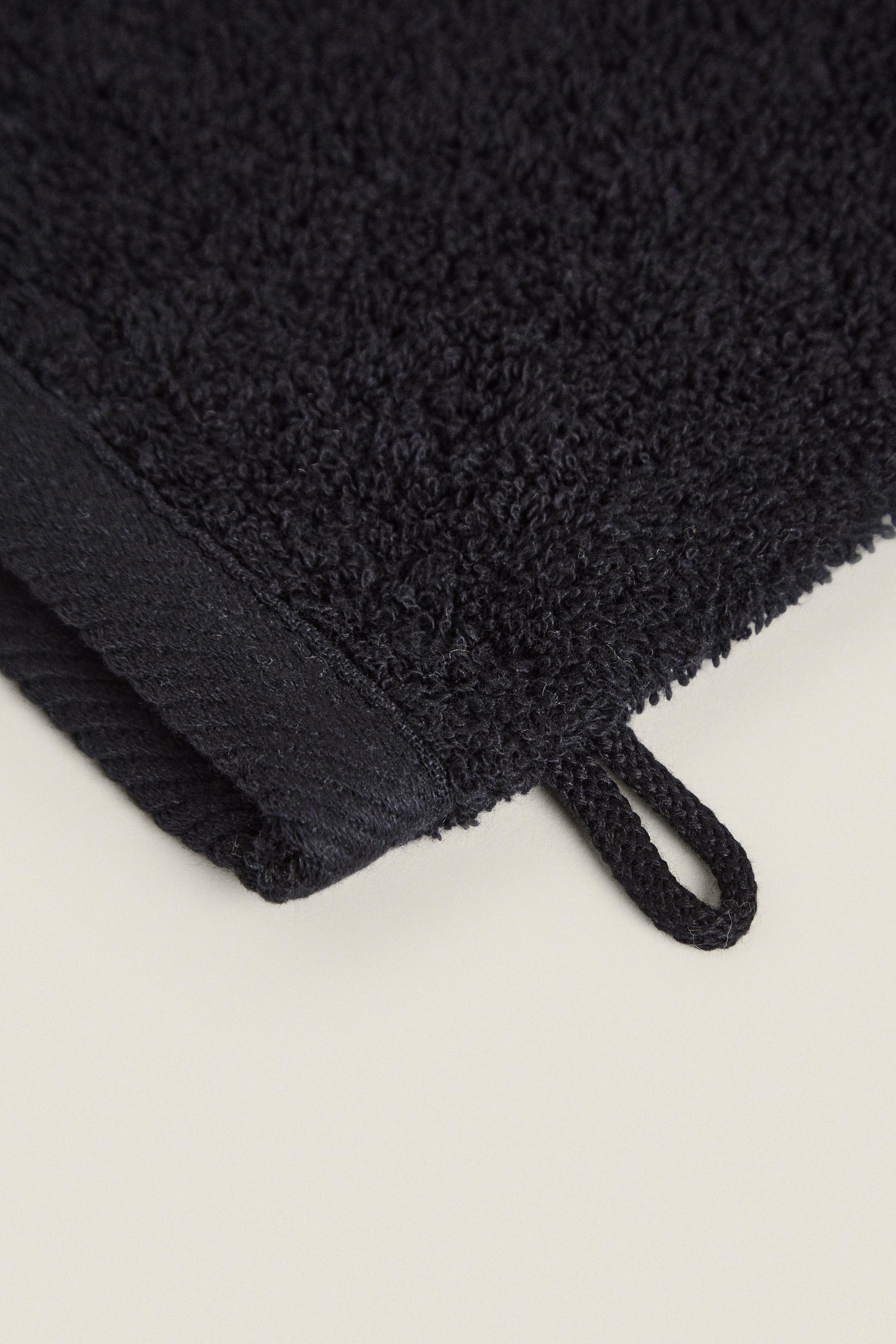 COTTON TERRYCLOTH BATH MITT